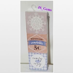 New Home Chunky Wood Block Sitters Décor